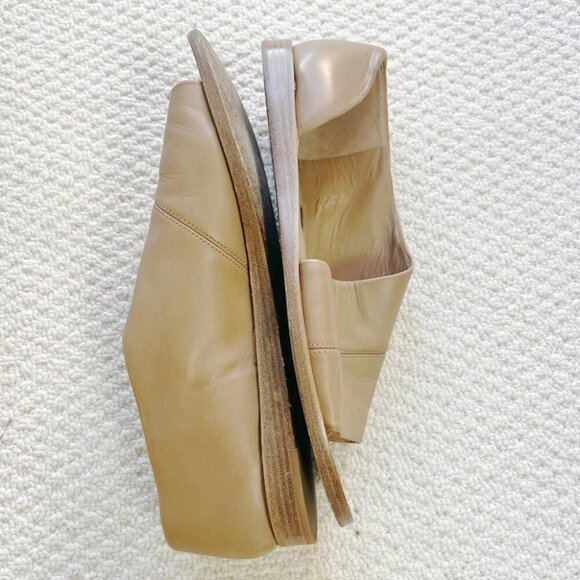 Vince Nude Tabitha Half d’Orsay Open Toe Flat Sandals 8M - Picture 7 of 7